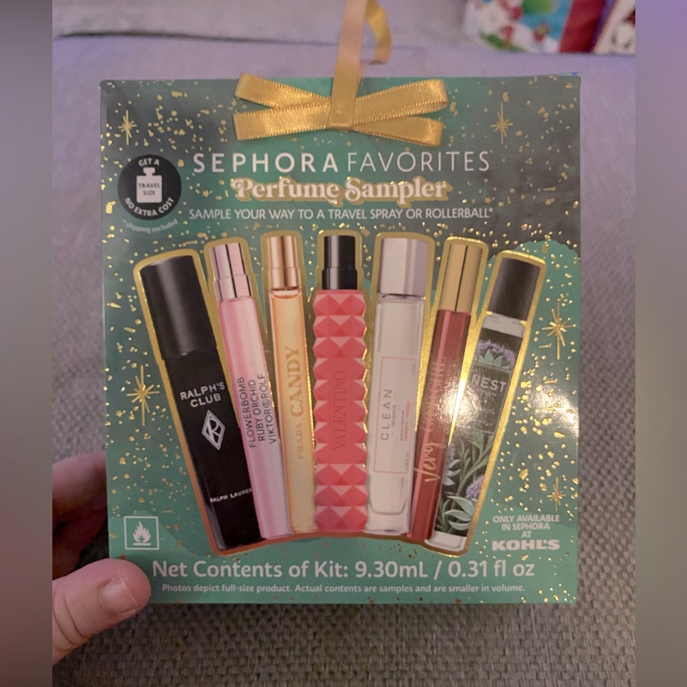 *Like New* Sephora Favorites Perfume Sampler - free travel spray or roller ball